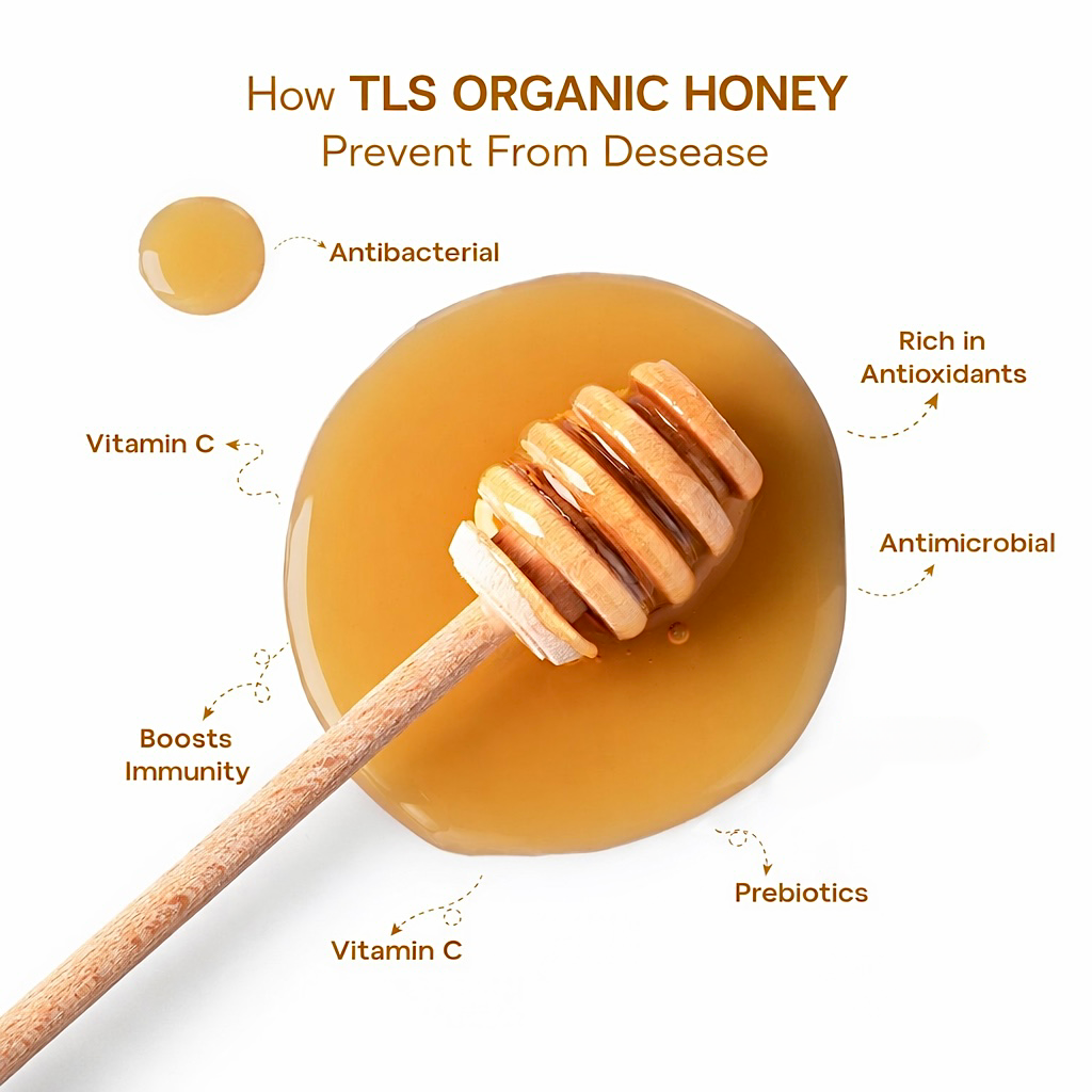 TLS Unprocessed Honey 500GM