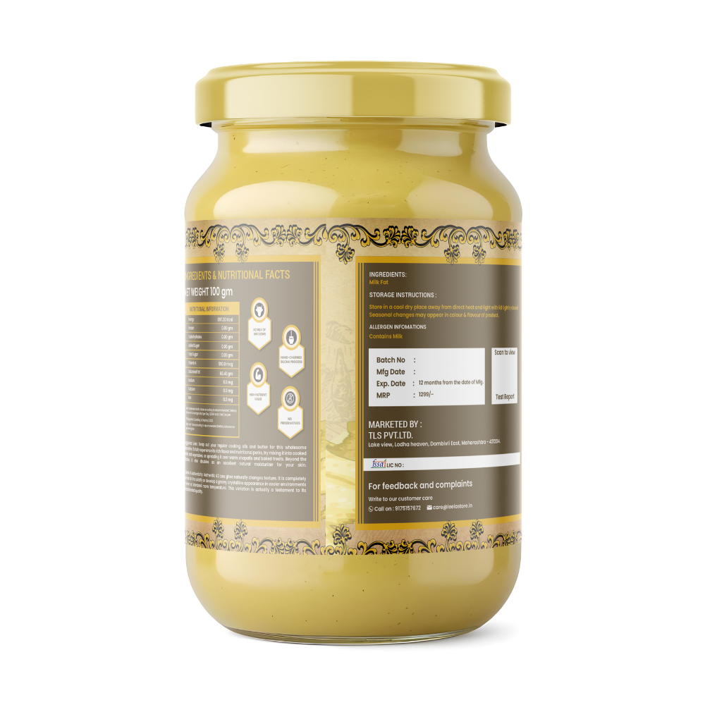 TLS A2 Gir Cow Ghee 1000ML